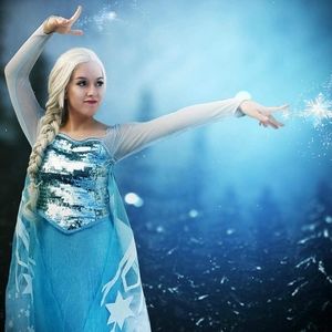 Elsa adult halloween costume